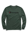 Champion Mens Classic Jersey Long-Sleeve Tee