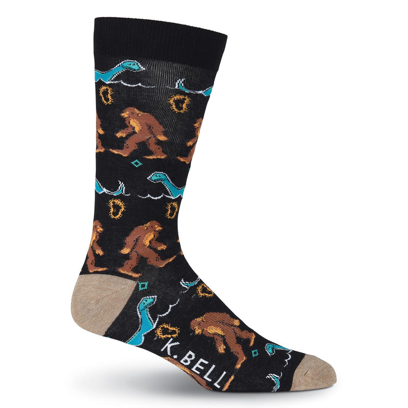 K. Bell Mens Myths and Legends Crew Socks