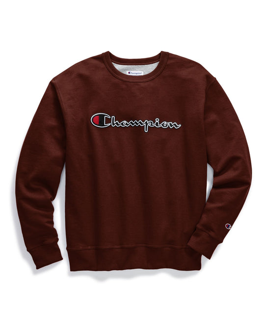 Champion Mens Powerblend Fleece Crew