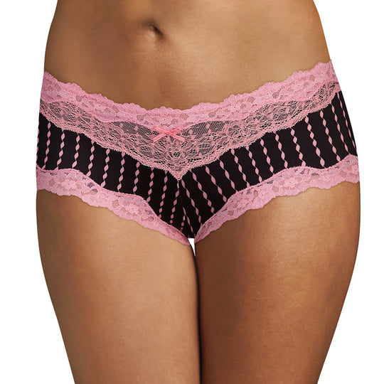 Maidenform Women`s Cheeky Scalloped Lace Hipster
