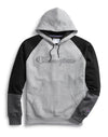 Champion Mens Powerblend Colorblock Hoodie