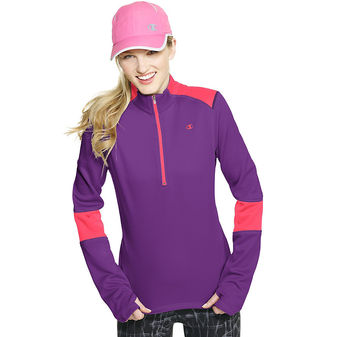 Champion Women`s PowerTrain Tech Fleece 1/4 Zip Pullover