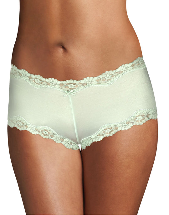 Maidenform Women`s Cheeky Scalloped Lace Hipster