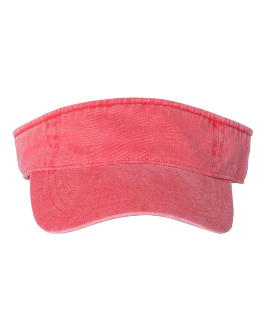 Sportsman Pigment-Dyed Visor , Adjustable, Stone