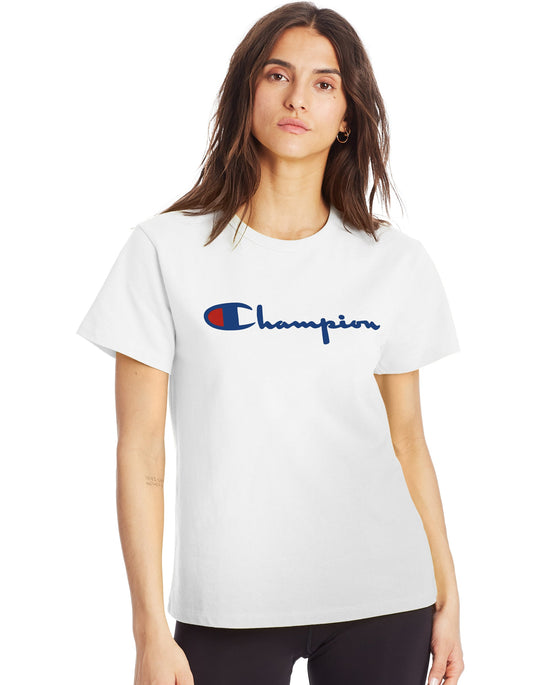 Champion Life Womens Heritage Tee, L, Black