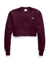 Champion Life Womens Reverse Weave Cropped Cut Off Crew-Mens Fit