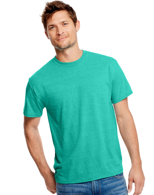 Hanes Men`s X-Temp Fresh IQ Tri-Blend Performance Tee