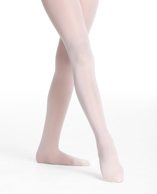 Danskin Girls Footed Microfiber Compression Tight