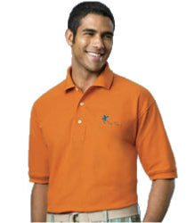 Outer Banks Mens Egyptian Diamond Knit Polo