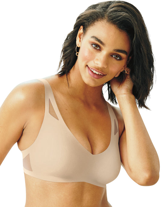 Hanes Ultimate® Ultra Light Comfort V-Neck Wirefree Bra
