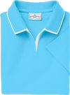 Outer Banks Womens Egyptian Diamond Knit Intarsia Polo