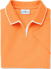 Outer Banks Womens Egyptian Diamond Knit Intarsia Polo