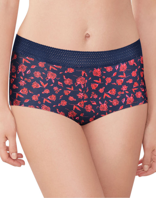 Maidenform Women`s Microfiber and Lace Boyshort