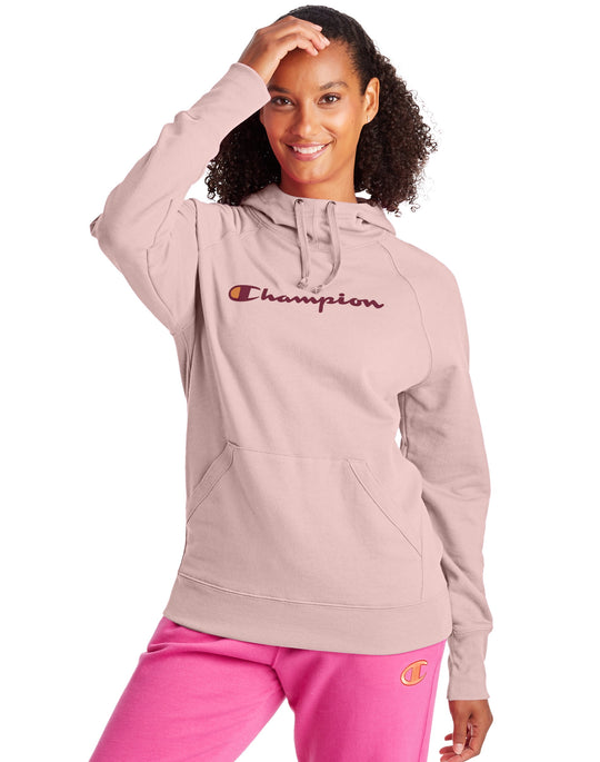 Champion Womens Powerblend Fleece Pullover Hoodie