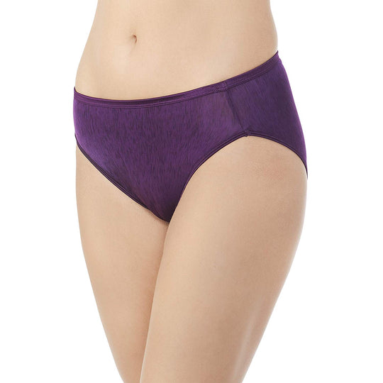 Vanity Fair Body Shine Illumination Women`s Hi Cut Panty