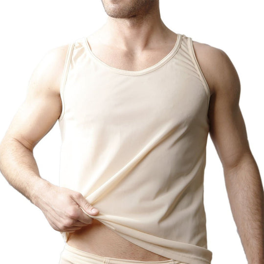 Players Mens Tricot Nylon Athletic Tank Shirt