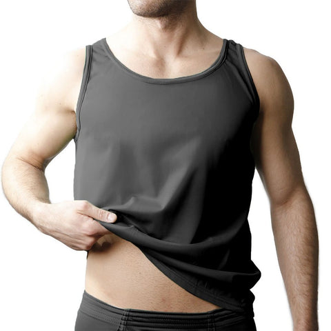 Players Mens Tricot Nylon Athletic Tank Shirt