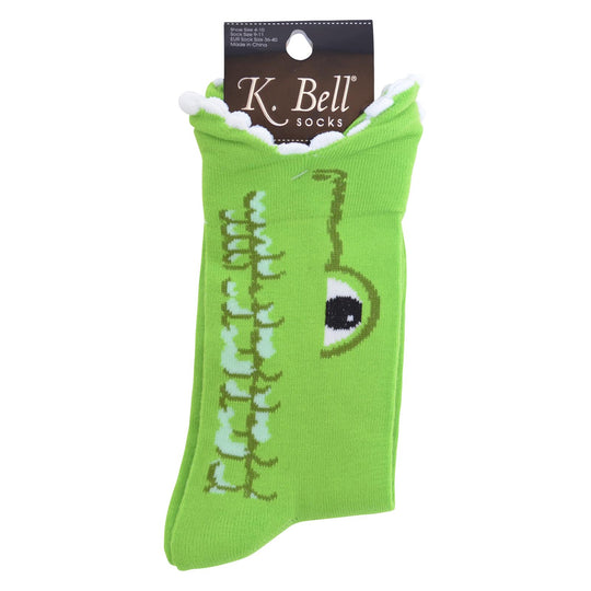 K. Bell Womens Wide Mouth Crew Socks