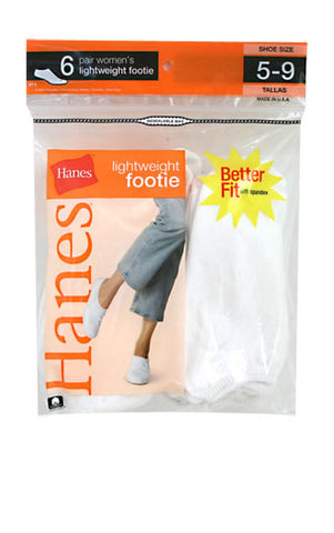 Hanes FLAT KNIT LINER - WHITE