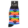 K. Bell Womens Cotton Blend Novelty Crew Socks