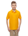 Jerzees Youth Easy Care Welt Knit Collar Short Sleeve Pique Polo Shirt