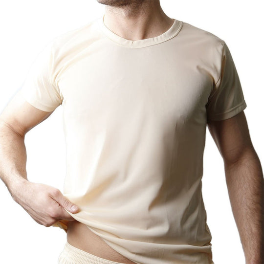 Players Mens Nylon Tricot Crew Neck Tee