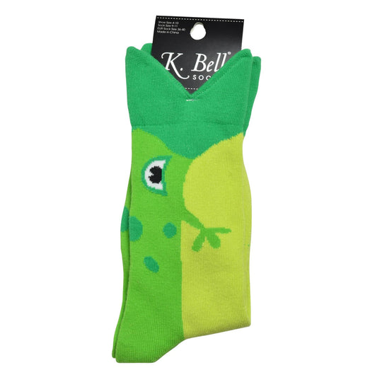 K. Bell Womens Wide Mouth Crew Socks