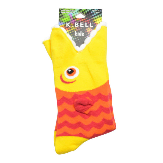 K. Bell Kid`s Wide Mouth Crew Socks