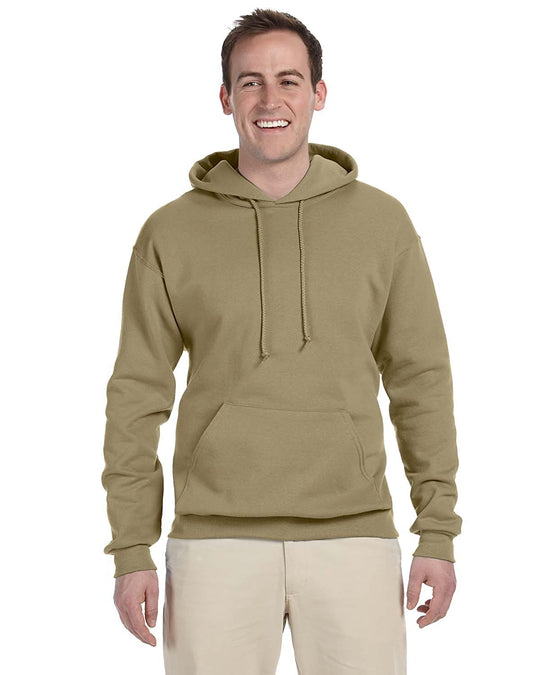 Jerzees Mens NuBlend Pull Over Hooded Sweatshirt
