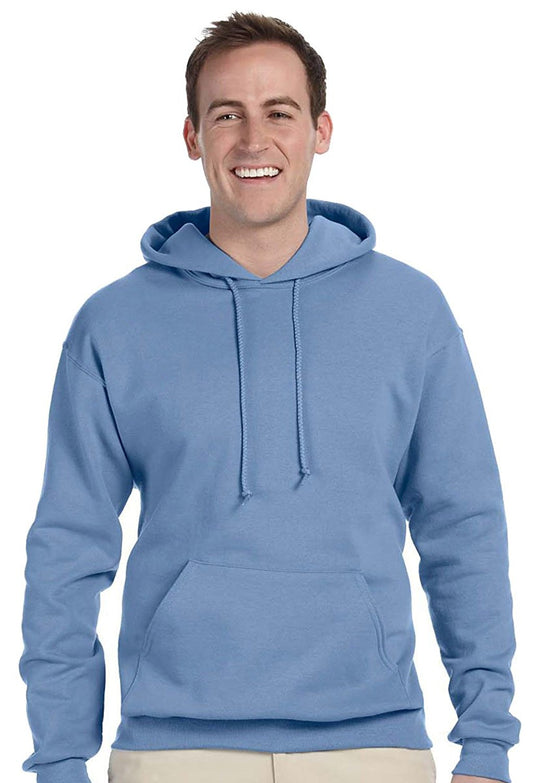 Jerzees Mens NuBlend Pull Over Hooded Sweatshirt