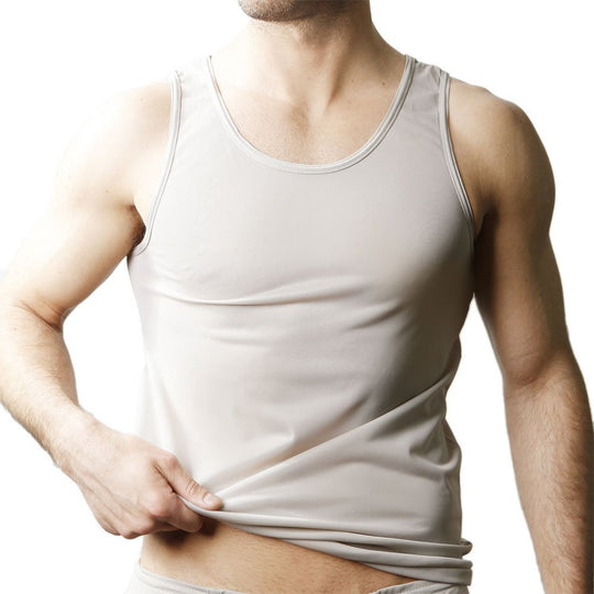 Players Mens Tricot Nylon Athletic Tank Shirt