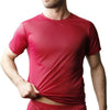 Players Mens Nylon Tricot Crew Neck Tee