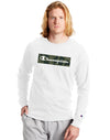 Champion Mens Classic Jersey Long-Sleeve Tee
