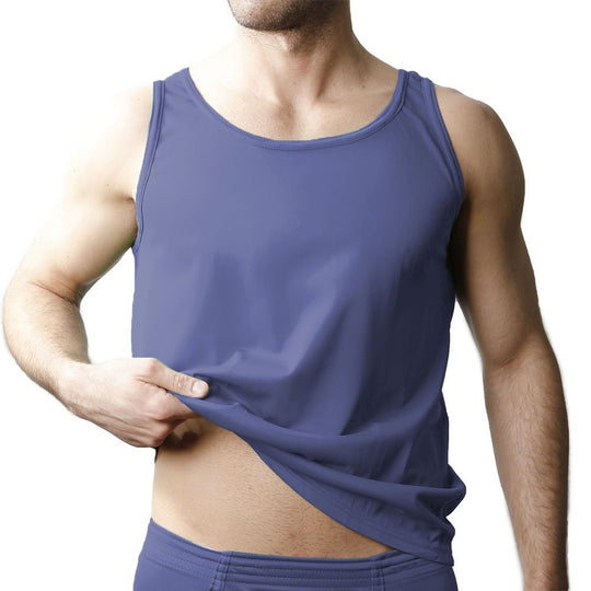 Players Mens Tricot Nylon Athletic Tank Shirt