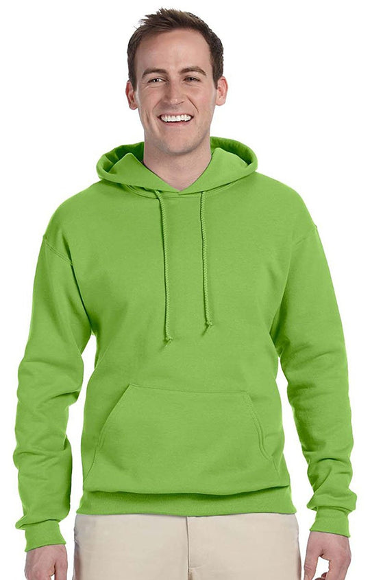 Jerzees Mens NuBlend Pull Over Hooded Sweatshirt