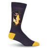 K. Bell Mens Corn Dog Crew Socks