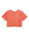 Champion Life Womens Garment Dyed Cropped Tee