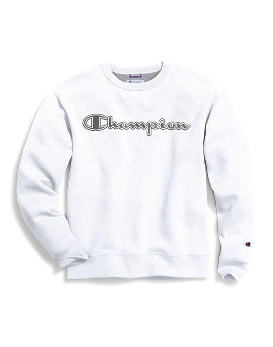 Champion Mens Powerblend Fleece Crew