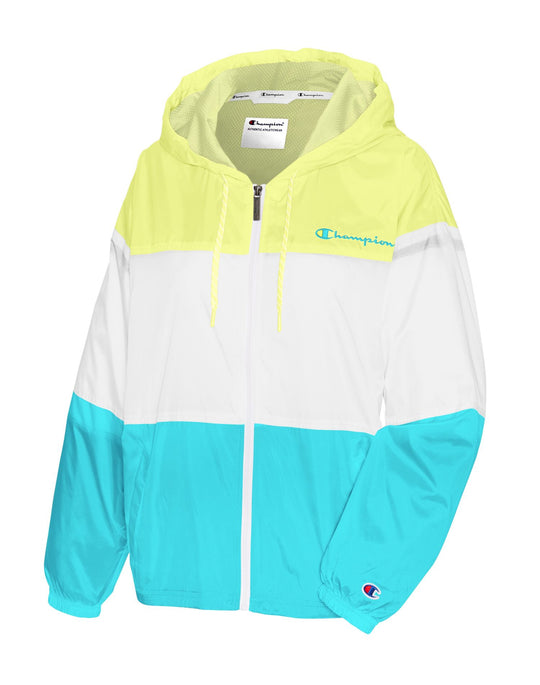 Champion Womens Stadium Colorblocked Windbreaker
