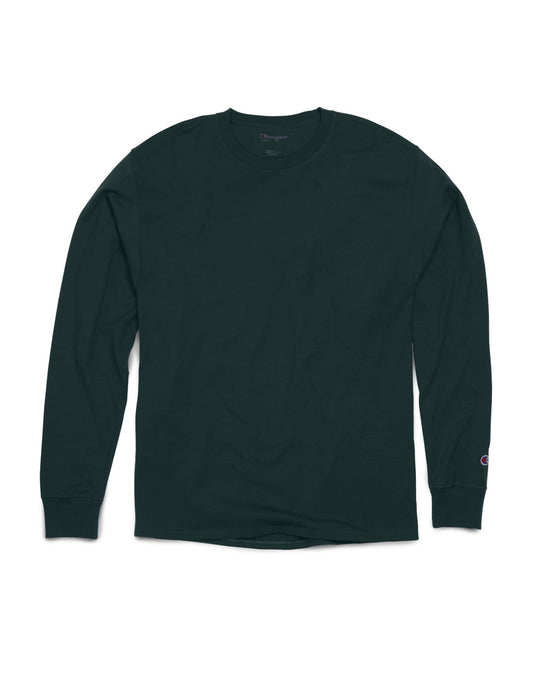 Champion Mens Long Sleeve Ring Spun T-Shirt