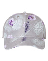 Sportsman Tropical Print Cap, One Size, Grey/Teal