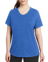 Champion Women`s Vapor Plus Jersey V-Neck Tee