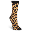 K. Bell Womens Leopard 360 Print Crew Socks
