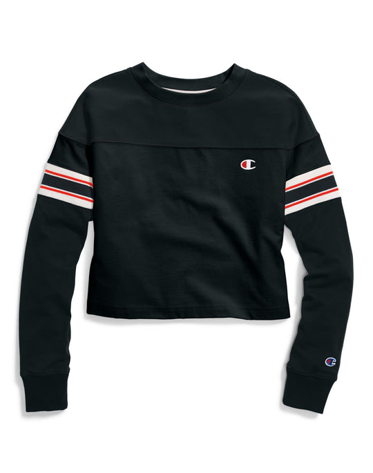 Champion Life Womens Heavyweight Jersey Exaggerated Sleeve Tee