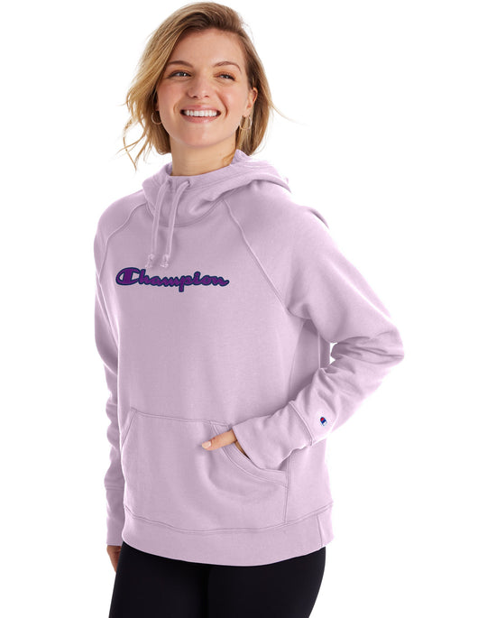 Champion Womens Powerblend Fleece Pullover Hoodie