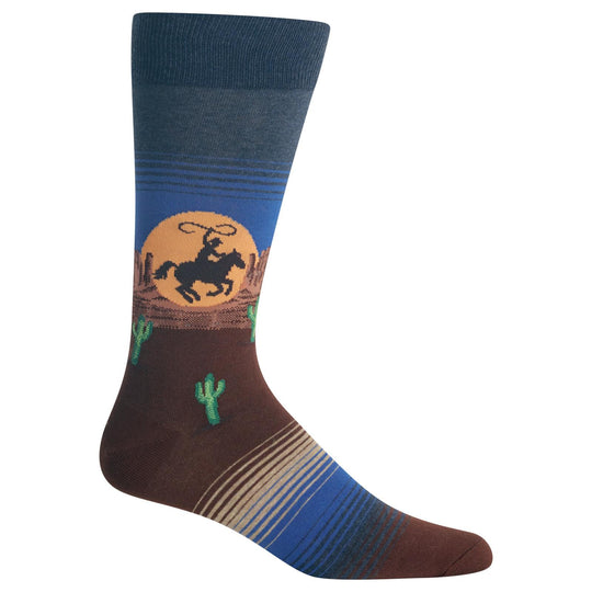 Hot Sox Mens Rodeo Crew Socks