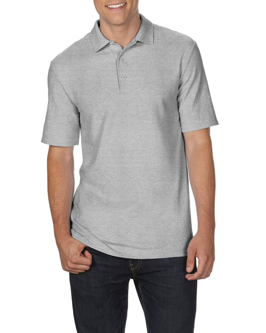 Gildan Mens DryBlend Double Piqué Sport Shirt, XL, Navy