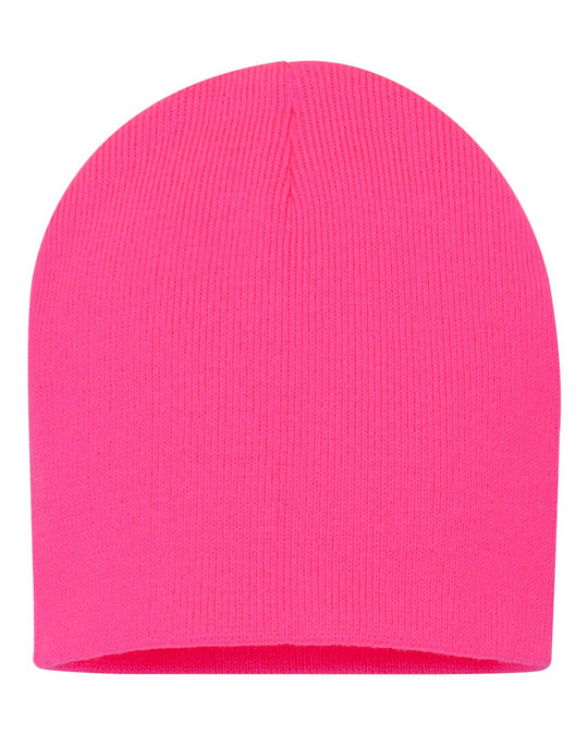 Sportsman 8 Knit Beanie, One Size, Safety Yellow