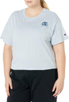 Champion Womens Plus Cropped Tee