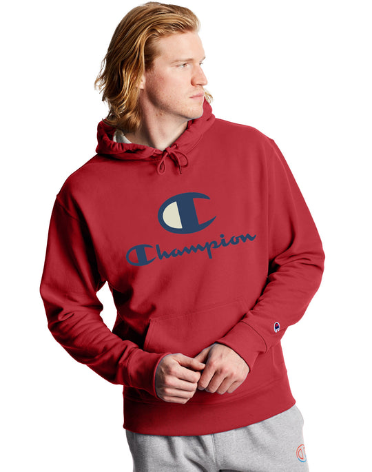 Champion Mens Powerblend Pullover Hoodie